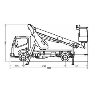 Camion nacelle diesel 18M VT55 Klubb